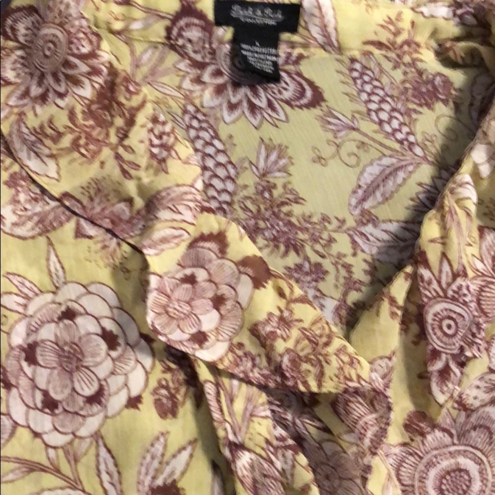 Flowery blouse